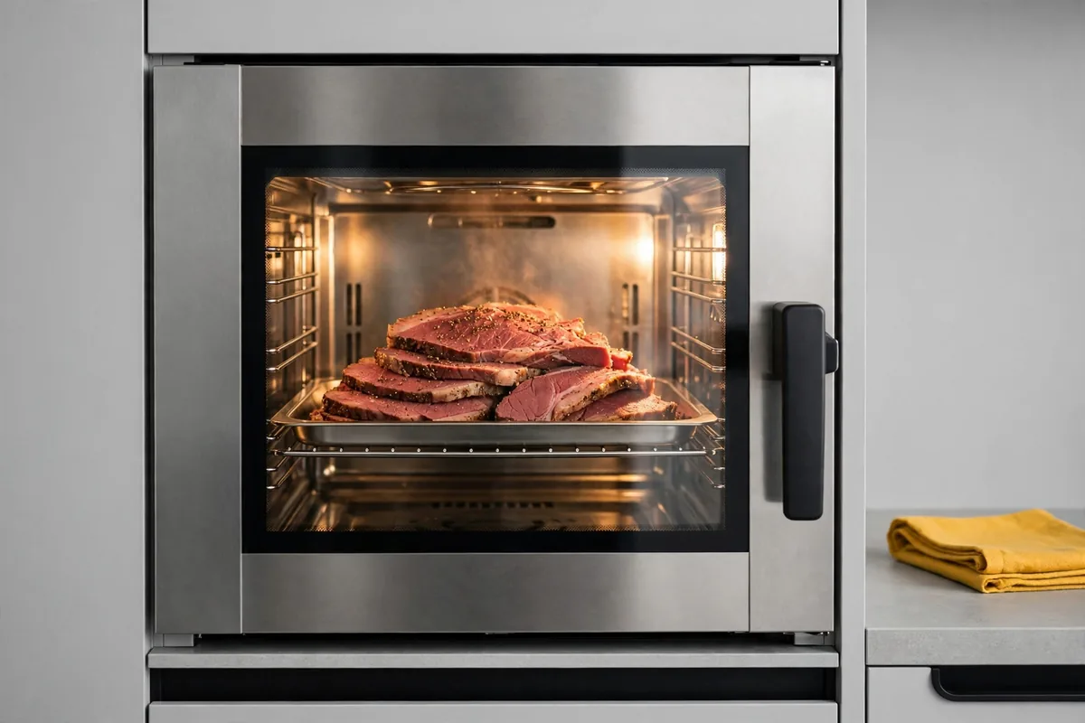 A combi oven