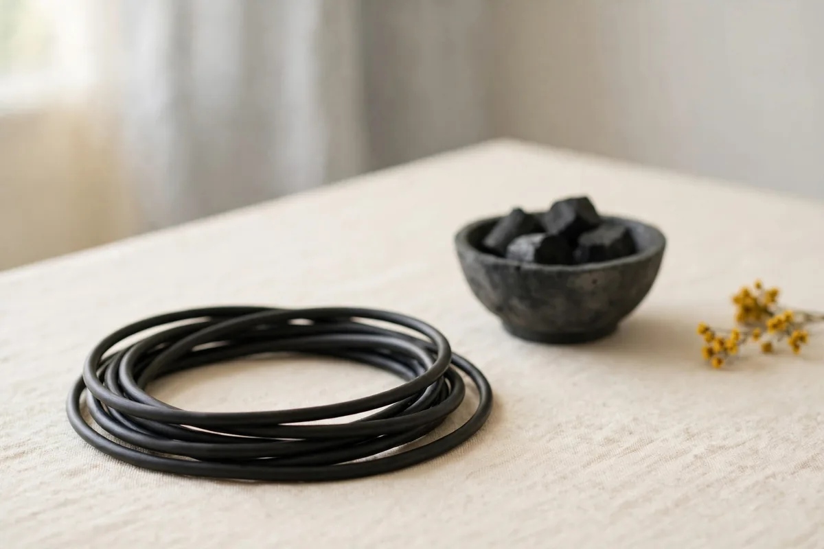 A coiled cable